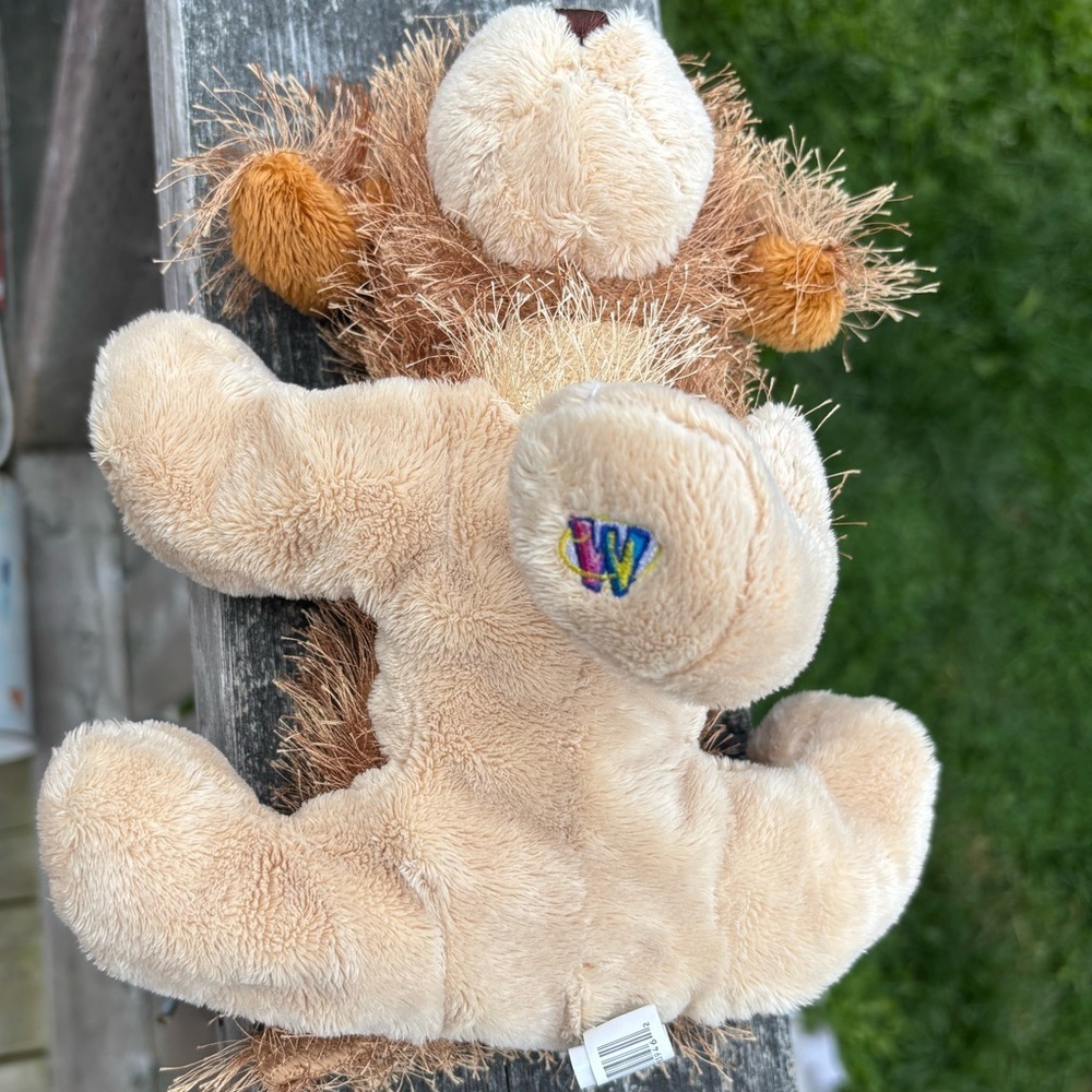 Ganz Webkinz Cocker Spaniel Dog Plush Brown Shaggy Hair Without Codes Retired - Picture 3 of 6